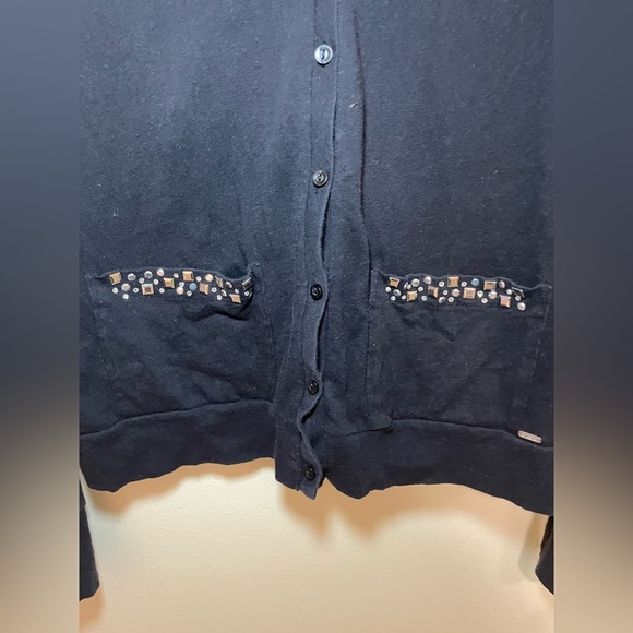 ✨2 For $6 Y2K PINK Studded Sweater Size M #C1 - Picture 5 of 10